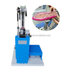 Industrial Shoe Making Machine Pneumatic Manual <b>String</b> Lasting Machine Rubber Base - Product Image 1