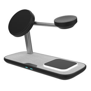 Cargador Inalámbrico Magnético 3 en 1 Multifuncional de Oficina con Logotipo Personalizado, Portátil, de Carga Rápida de 15w para Teléfono <span class=keywords><strong>Celular</strong></span> - Product Image 1