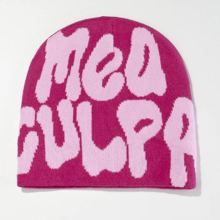 F-1629 Hot Sale Custom Knitted Streetwear Hats Beanie Y2K