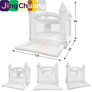 Trampolín Inflable para Fiestas de Boda, Estilo Europeo y Americano, Trampolín Pequeño para Uso Doméstico y al Aire Libre - Product Image 4