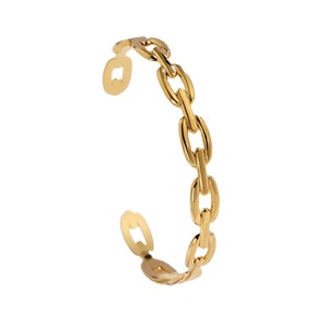 Bracelets Joncs en Acier Inoxydable de Haute Qualité, Design Simple Nez de Cochon, Bracelet Unisexe Tendance Empilable Anniversaire Shanyue - Product Image 5