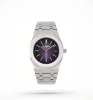 Montre automatique de haute qualité avec logo personnalisé, acier inoxydable 904L, verre saphir, 41 mm, résistante à l'eau, octogonale, mode homme