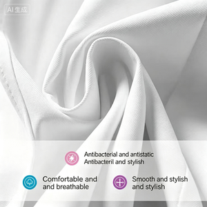 Camice Medico Bianco 	   <span class=keywords><strong>Divisa</strong></span> Medica, Camice <span class=keywords><strong>da</strong></span> Laboratorio, Uniforme <span class=keywords><strong>da</strong></span> <span class=keywords><strong>Dottore</strong></span>, Camice Bianco <span class=keywords><strong>da</strong></span> Medico 	   Abbigliamento <span class=keywords><strong>da</strong></span> Lavoro per Medici - Product Image 6