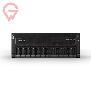 Servidor en rack WenTian WA5480 G3 4U con 2x5 CPU Intel Xeon de 5.ª generación para solución de almacenamiento integrada de servidor para entrenamiento e inferencia de IA de Lenovo - Product Image 1