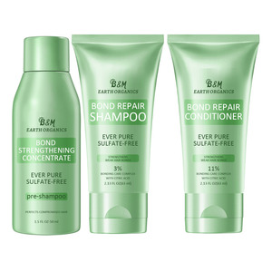 Champú y Acondicionador reparador con tratamiento previo al champú fortalece la reparación del cabello débil - Product Image 1