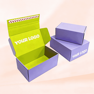 Cajas <span class=keywords><strong>de</strong></span> Embalaje Personalizadas con Envío Directo <span class=keywords><strong>de</strong></span> Fábrica, Cajas con Cierre <span class=keywords><strong>de</strong></span> Cremallera y Tira Desprendible para Ropa <span class=keywords><strong>de</strong></span> Marca <span class=keywords><strong>de</strong></span> Lujo - Product Image 1