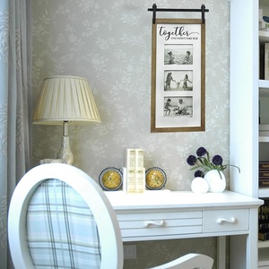 Fattoria rustica personalizzata <span class=keywords><strong>porta</strong></span> da fienile in legno marrone naturale 5x7 Collage <span class=keywords><strong>cornice</strong></span> per <span class=keywords><strong>foto</strong></span> montata a parete per camera da letto ingresso familiare - Product Image 4