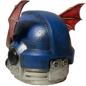 Casco de Resina de Alta Calidad al por Mayor, Estilo Night Lords <span class=keywords><strong>Fear</strong></span>, Coleccionable, Usable, para Cosplay de Space Marine, con Ojos LED - Product Image 5