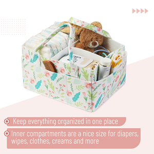 Felt <b>Bag</b> Nursery Storage Wipes <b>Bag</b> <b>Nappy</b> Organizer Container Felt Storage Basket - Product Image 4