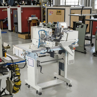 Boucle de ceinture automatique DS-6004B-IM-254 à double aiguille attachant une machine à coudre à opération informatisée pour l'industrie