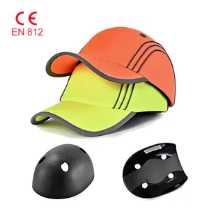 Protezione per la testa guscio in plastica ABS EVA Pad Helmet Insert Baseball Safety Bump Cap CE EN812 ODM