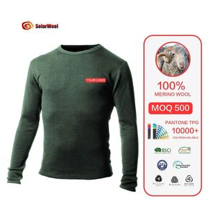 Solarwool Strato Base Termico Personalizzato in <span class=keywords><strong>Lana</strong></span> Merino, Intimo <span class=keywords><strong>Uomo</strong></span> in <span class=keywords><strong>Lana</strong></span> Merino - Product Image 1