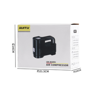 Car Air Pump Digital Display 12V 120W Portable Tire Inflator ST-217 Single Cylinder 19-Cylinder 25L Min - Product Image 4