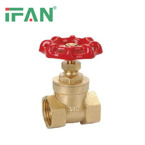 Высококачественный шаровой клапан IFAN, латунный, OEM ODM 1/2 "-4", латунный водяной клапан, настенный регулирующий водяной запорный клапан - Product Image 2