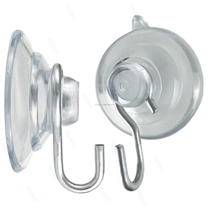 Source Factory Suction Cup with Hooks High Quality Transparent PVC Suction Cups for Retail Display - Product Image 1