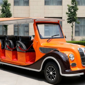 Véhicule électrique à quatre roues à basse vitesse voiturette de <span class=keywords><strong>golf</strong></span> électrique bon marché Buggy voiture de tourisme <span class=keywords><strong>4</strong></span> roues motrices électrique 72V bus touristique - Product Image 2