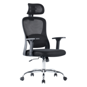 Modern Adjustable Ergonomic <b>Desk</b> Chair Lumbar Support Headrest Cheap Mesh Office Chair for <b>Computer</b> Use Study Room Bedroom - Product Image 1