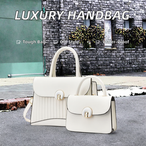 Sac à main de luxe pour femme de style preppy avec rabat, nouveau design tendance et populaire, sac à main vintage en PU pour femme - Product Image 3