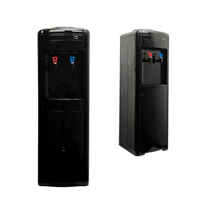 Fontaine à eau sur pied à chargement par le haut avec 3 robinets (eau chaude, froide, tempérée) pour usage professionnel en suite de bureaux exécutifs - Product Image 2