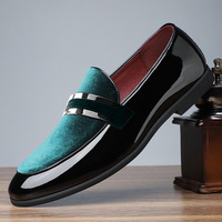 Chaussures en cuir pour hommes à prix avantageux, antidérapantes, pour mariage, confortables et élégantes en cuir véritable