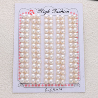 Perles de culture d'eau douce en forme de bouton, fournisseur direct en gros, usine de perles pour la fabrication de bijoux