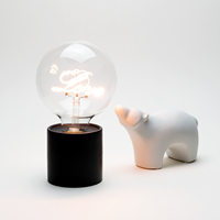Ampoule LED Edison Vintage rétro, luminaire décoratif pour la saint-valentin, lampe de bureau, 1 pièce