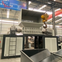 Trituradora de Metal de Doble Eje CR2000, Venta Directa de Fábrica, Trituradora de Chatarra de Acero