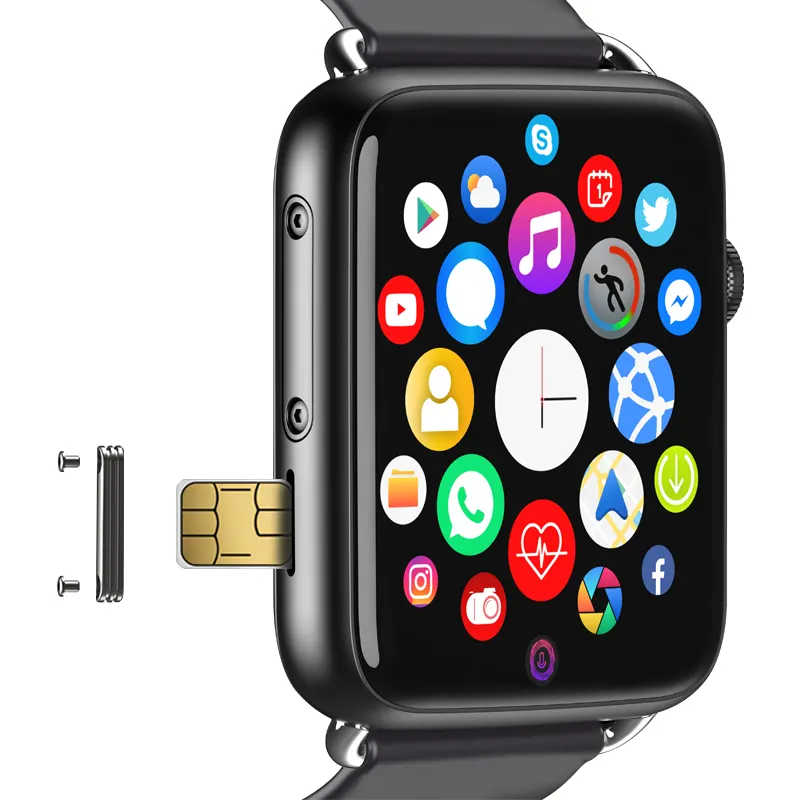 DM20 Smart Watch with Camera Inteligente Wireless Video Call 4g Sim Card Slot Android Io Smart Watch GPS WIFI