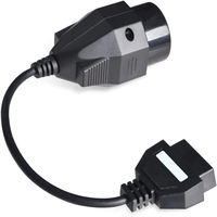 Câble de connexion moto OBD2 16 broches mâle vers 19 broches femelle pour moto