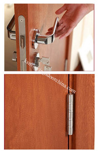 Puerta de losa de madera de PVC MDF para casa, diseño Simple turco, de lujo, barata, China - Product Image 4