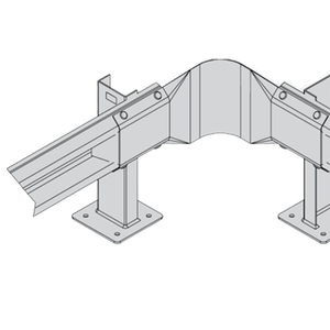 राजमार्ग सुरक्षा के लिए टिकाऊ w बीम गार्ड सड़क दुर्घटना बैरियर गैल्वेनाइज्ड स्टील Asho M180 प्रमाणित यातायात सुरक्षा - Product Image 1
