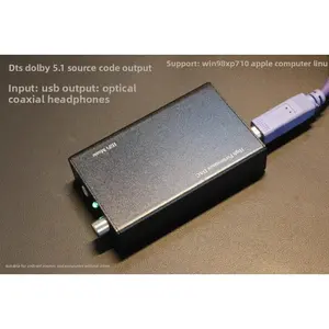 <span class=keywords><strong>Carte</strong></span> son <span class=keywords><strong>numérique</strong></span> HiFi pour ordinateur, <span class=keywords><strong>carte</strong></span> décodeur USB ESS9023 24BIT-96K - Product Image 2