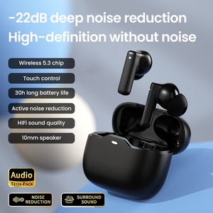Auriculares inalámbricos P32 TWS BT-Auriculares de graves profundos con micrófono, Auriculares deportivos con cancelación de ruido para <span class=keywords><strong>IPhone</strong></span>, Xiaomi, Samsung - Product Image 2