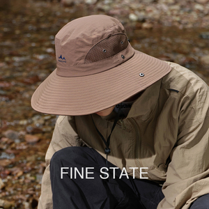 Finestate Mũ che nắng nam chu vi đầu lớn Mũ Đi Bộ Đường Dài Ngoài Trời và mũ câu cá với chống nắng mùa hè - Product Image 4