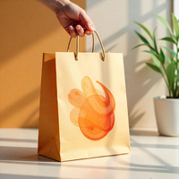 Maßgefertigte Karton-Papiertüten für Einzelhandelsverpackungen Großhandel Kundenspezifische Papierverpackungen Einkaufstaschen