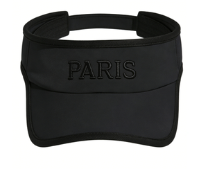 Visera Deportiva Bordada con la Letra PARIS, Ajustable, con Parte Superior Abierta, para Golf, Tenis, Running, Protección UV - Product Image 2
