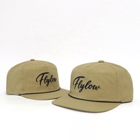 Casquette Snapback Homme Personnalisée avec Logo Brodé, 5 Panneaux, Visière Plate, Cordon, en Nylon Imperméable pour Randonnée et Sports de Plein Air – Qualité Supérieure, Vente en Gros