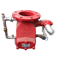 Système de vanne d'alarme d'incendie XF série ZSFZ en acier inoxydable, pression de service 1,6 MPa, raccord flexible à bride, peint en rouge
