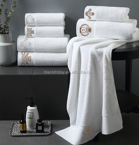 100% katun bintang lima logo kustom Hotel diperbesar dan menebal 700 gram handuk mandi besar mewah - Product Image 1