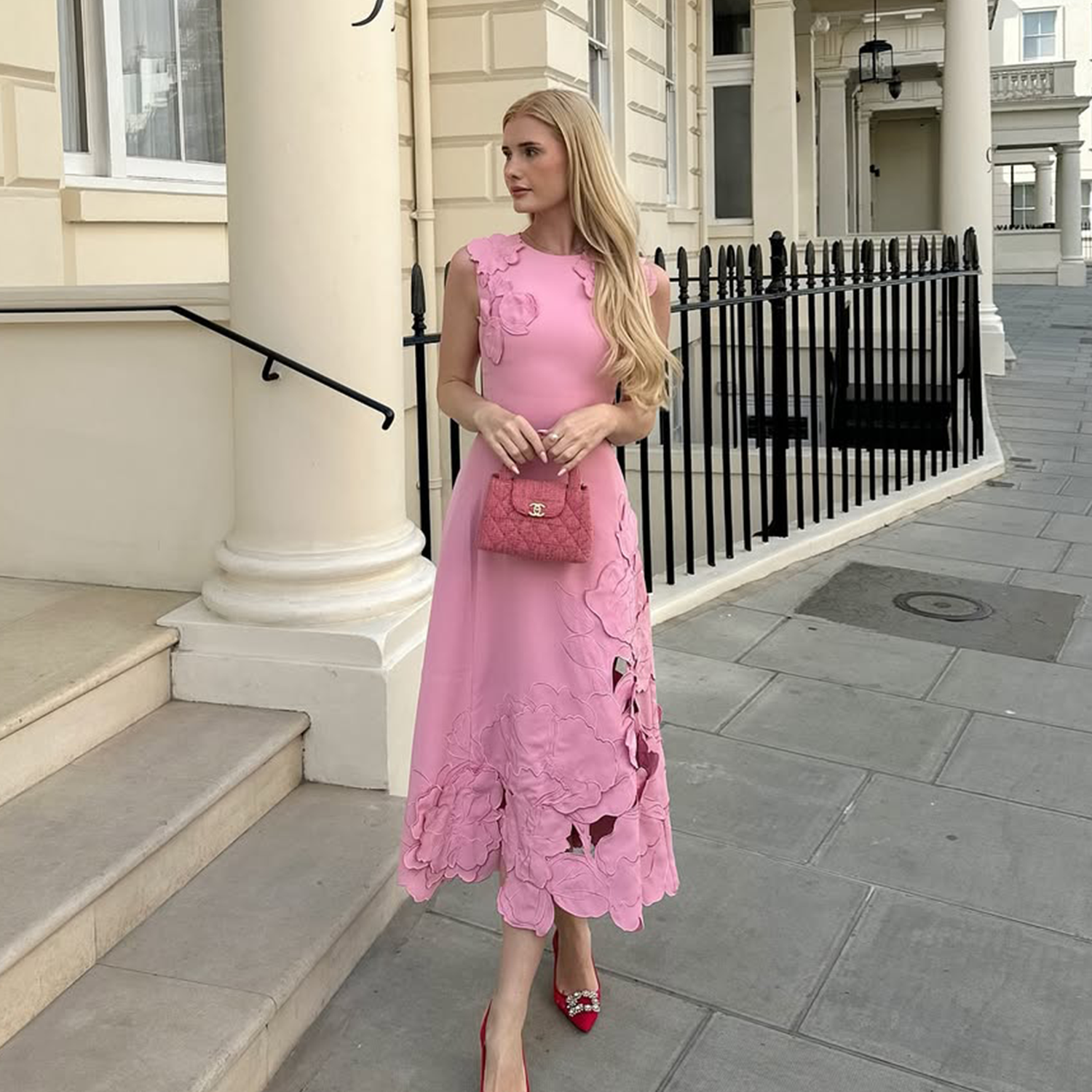 Elegant Pink Cocktail Dresses Knee Length for Women's Events