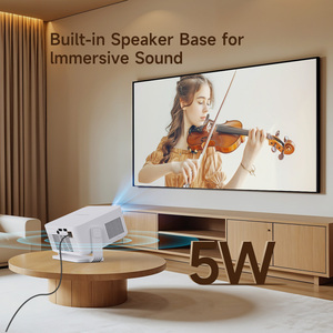 Pour HY300 GT Nouveau 2026 Modèle Exclusif Projecteur 720P 400 ANSI Correction Automatique de la Distorsion Trapézoïdale WiFi BT5.0 Système d'exploitation Google TV Intégré - Product Image 4