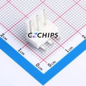 HX VH3.96-3P WZ Wire-to-Board Pin Header Bent Lead Through Hole,P=3.96mm Connector 1x3P 3.96mm Right Angle Insert VH - Product Image 1