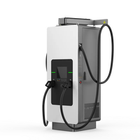 Chargeur rapide DC double pistolet OEM ODM Starcharge Titan V3 120/180kW pour véhicules électriques CCS1 NACS, station commerciale UL IP55 avec écran LED