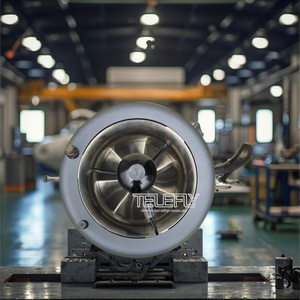 Telefly động cơ nhà máy sản xuất TF-TJ550 55kg lực đẩy turbojet động cơ hàng không động cơ máy bay phản lực động cơ máy móc - Product Image 1