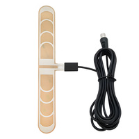 Antenne autocollante pour signal TV numérique haute qualité et à gain élevé, pour voiture, fourgonnette, mobile, pare-brise, antenne autocollante, antenne en caoutchouc