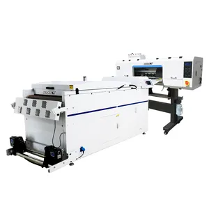 2023 Populaire Audley 24 ''Beste Kwaliteit Dtf Printer 70Cm 4 Head I3200 Head Dtf Printer Voor T-Shirts Afdrukken