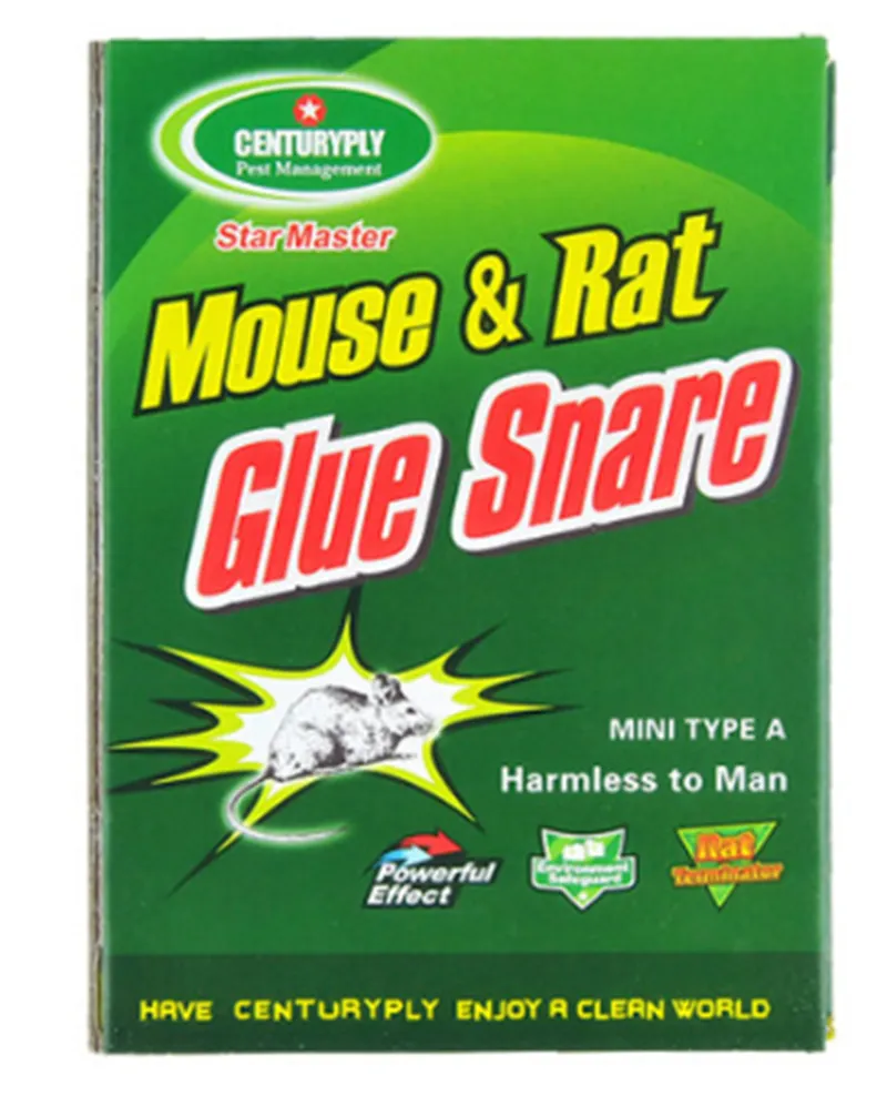 Eco-Friendly Mouse Glue Trap Mice Board Sticky High Effective Rodent Rat Snake Bugs Catcher Pest Control Reject Non-toxic