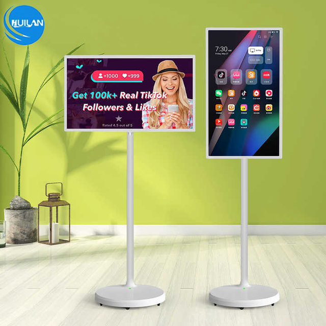 21.5 Inch Android Smart TV with Touch Display IPS Screen USB Wifi Portable & Floor Standing Options