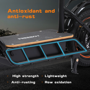 Venta al por Mayor en Reino Unido y Estados Unidos, Scooter Eléctrico FREEBOY H14, Directamente de Fábrica, Llantas de 14 Pulgadas, Scooter Eléctrico con Capacidad de Carga de 150 kg, con Asiento, para Adultos, H14 Kukiri - Product Image 4