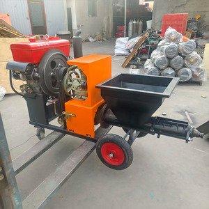 Máquina de Enlucido de Alta Eficiencia bibo, Bomba de Mortero de Cemento para Revestimiento de Paredes Interiores y Exteriores - Product Image 2
